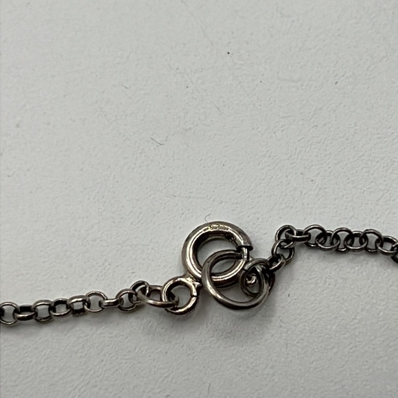 ROSE QUARTZ AND STERLING SILVER NECKLACE 30” - Picture 6 of 7